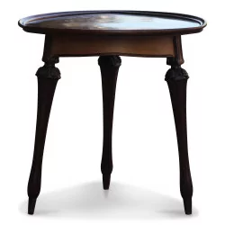 3 条腿的桌子可能是 Louis MAJORELLE (1859-1926)。 ……
